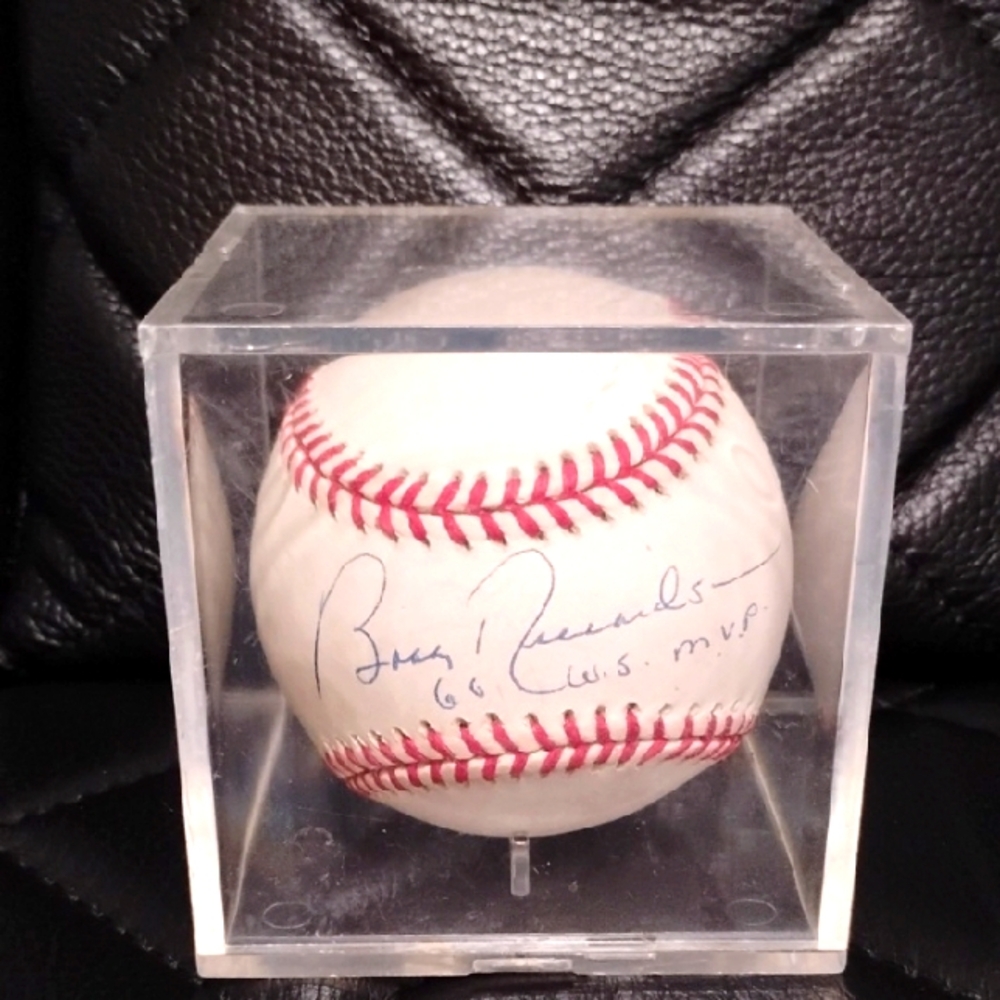 BASEBALL SIGNED BY BOBBY RICHARDSON NY YANKEES PLAYER 1955-1966